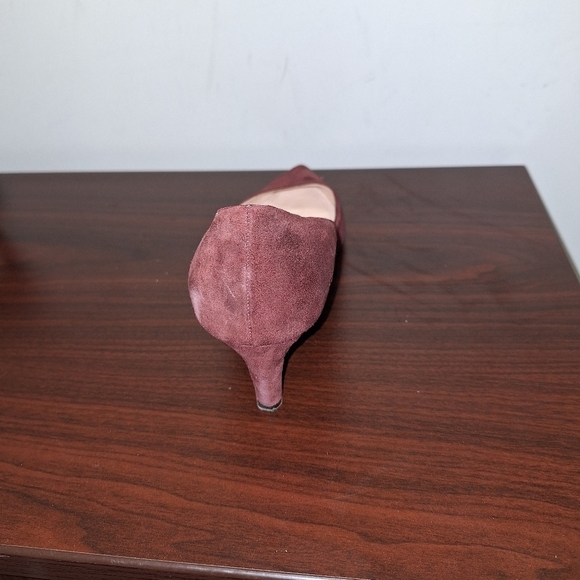 Nicholas Kirkwood burgundy colored velour 2" heels in a size 40EU or 9-9.5 US. - Picture 7 of 15